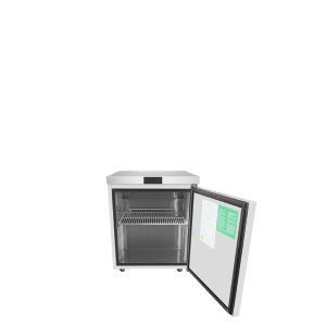 MGF8401GR — 27″ Single-Door Undercounter S/S Refrigerator, Right-Hinged