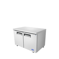 MGF8402GR — 48″ Double-Door Undercounter S/S Refrigerator