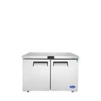 MGF8403GR — 60″ Double-Door Undercounter S/S Refrigerator