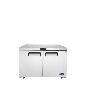 MGF8403GR — 60″ Double-Door Undercounter S/S Refrigerator