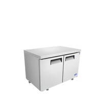 MGF8403GR — 60″ Double-Door Undercounter S/S Refrigerator