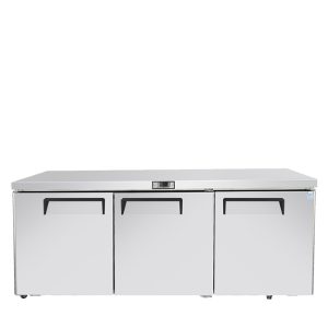 MGF8404GR — 72″ Triple-Door Undercounter S/S Refrigerator