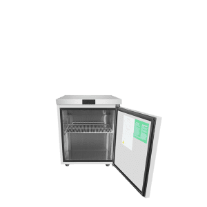 MGF8405GR — 27″ Single-Door Undercounter S/S Freezer, Right-Hinged