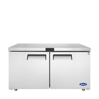 MGF8407GR — 60″ Double-Door Undercounter S/S Freezer