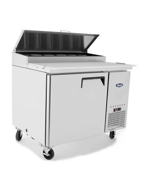 ATOSA MPF8201GR — 44" Refrigerated Pizza Prep Table
