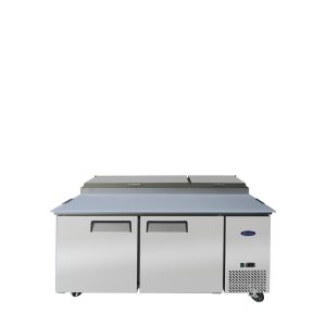 ATOSA MPF8202GR — 67" Refrigerated Pizza Prep Table