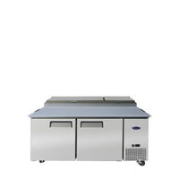 ATOSA MPF8202GR — 67" Refrigerated Pizza Prep Table