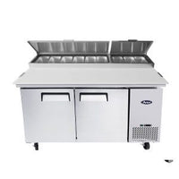 ATOSA MPF8202GR — 67" Refrigerated Pizza Prep Table