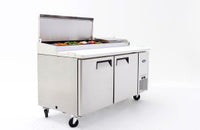 ATOSA MPF8202GR — 67" Refrigerated Pizza Prep Table