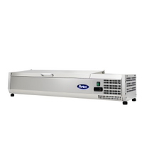 MSCT-48-10 48" Stainless Steel Refrigerated Countertop Prep Station