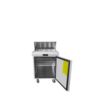 MSF8301GR — 27" Standard Top S/S Refrigerated Sandwich Prep Table