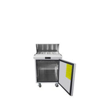 MSF8301GR — 27" Standard Top S/S Refrigerated Sandwich Prep Table
