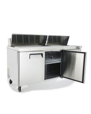MSF8304GR — 72" Standard Top S/S Refrigerated Sandwich Prep Table