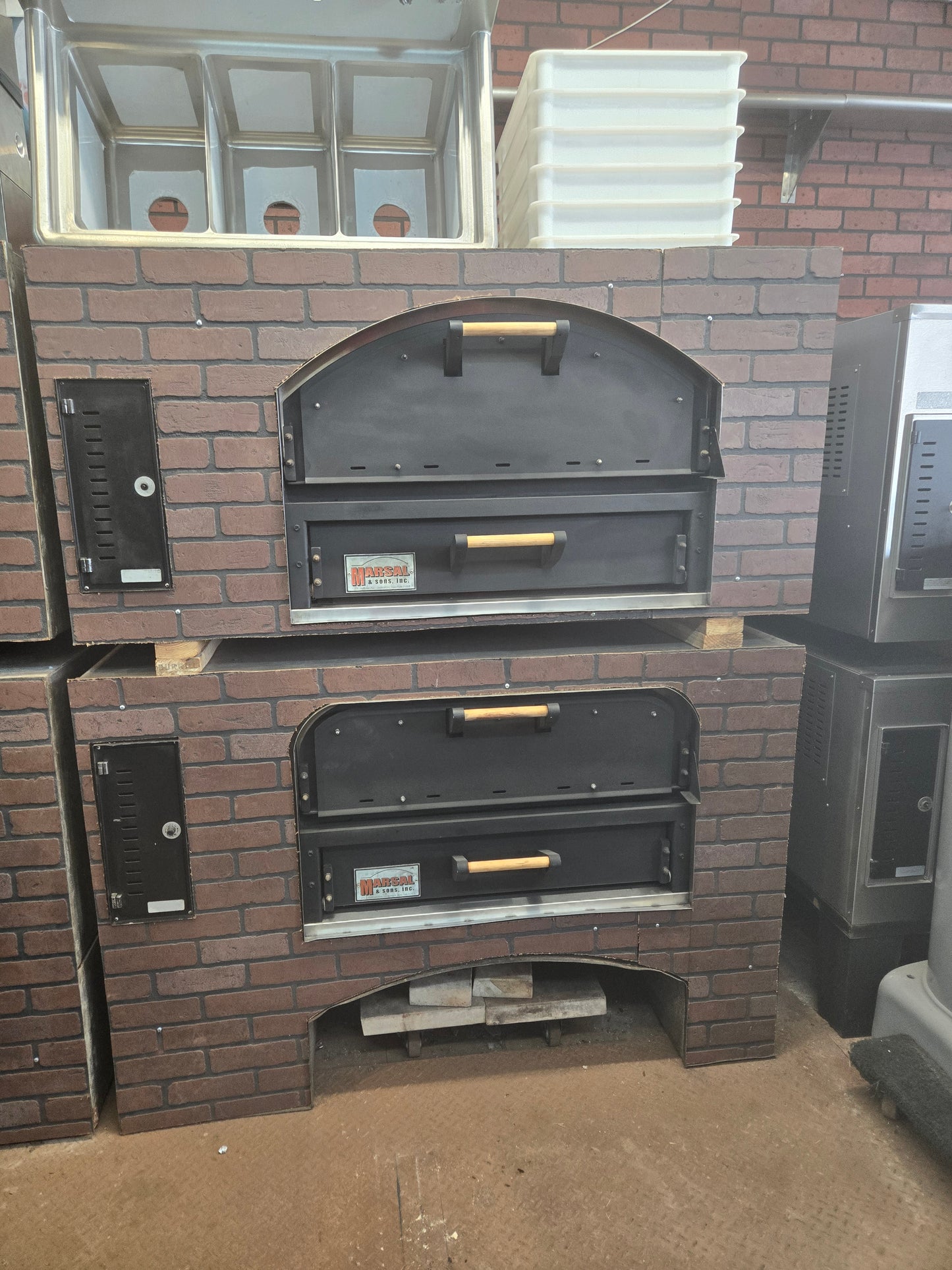 USED Marsal MB42 Pizza Oven Set, NG
