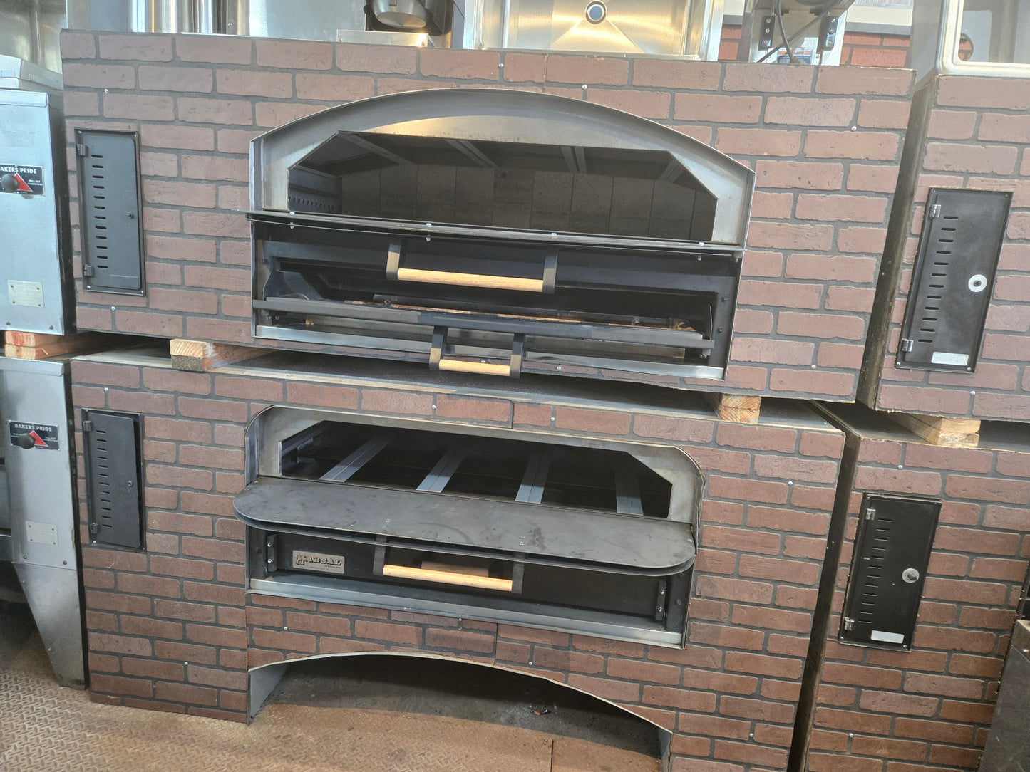 USED Marsal MB60 Double, Stacked Oven Set, NG