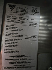 USED Marsal SD236 Slice Oven Series Pizza Oven, NG