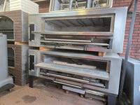USED Marsal SD1060/SD660 Stacked Pizza Oven Set, NG