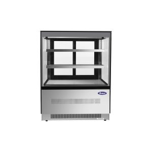 ATOSA RDCS-35 36"-Wide Floor Refrigerated Display Case, Square