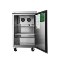 MBB23GR — 23″ Back Bar Cooler with Solid Door, Stainless Steel